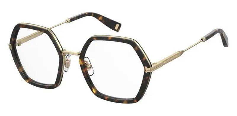 Marc Jacobs Donna MJ 1018 WR9 Montature da vista Metallo Havana  Geometrica