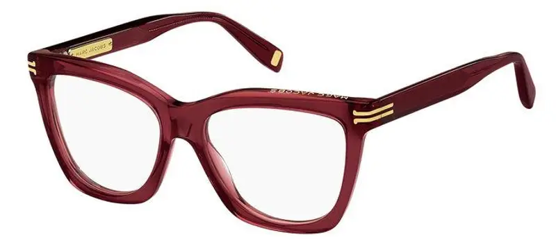 Marc Jacobs Donna MJ 1033 LHF Montature da vista Acetato Bordeaux  Squadrata