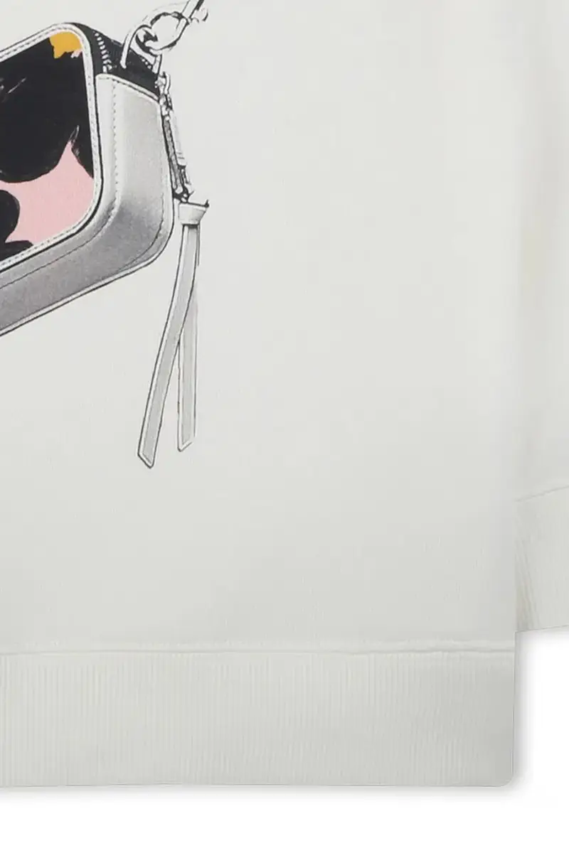 felpa per bambini colore beige con cappuccio W60436 miniatura 3