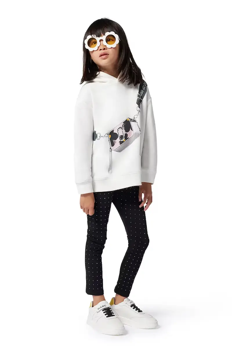 felpa per bambini colore beige con cappuccio W60436