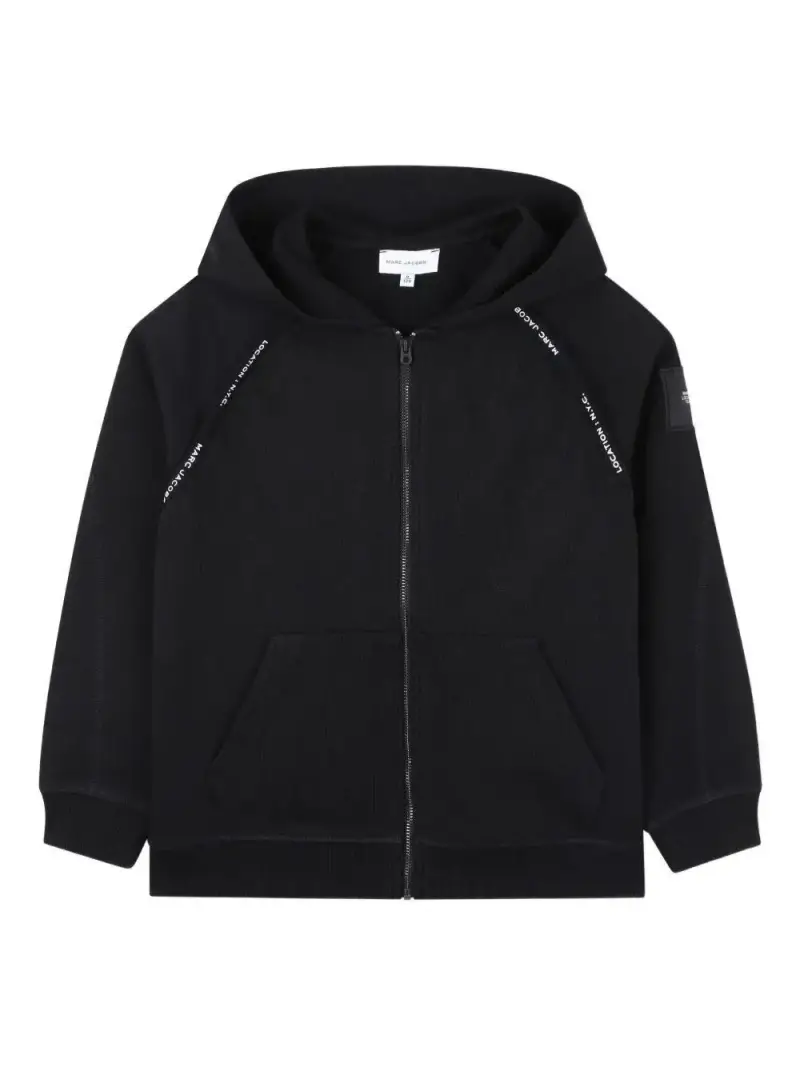 Marc Jacobs Kids Felpa Bambino Nero miniatura 2