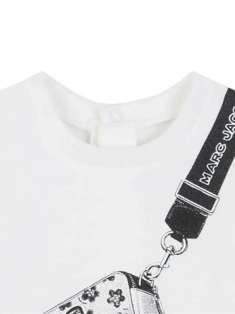 Marc Jacobs Kids Maglietta Bambino Avorio miniatura 3