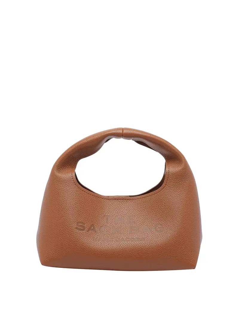 La borsetta Mini Sack Marrone
