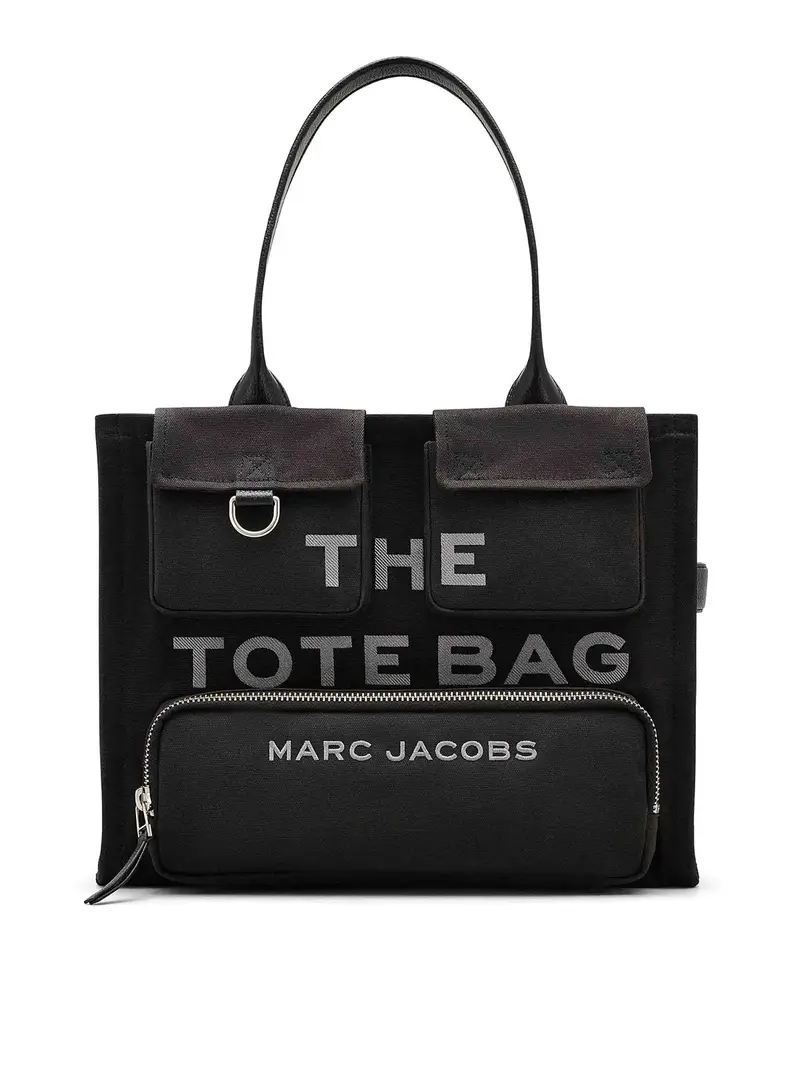 La grande borsa tote cargo Nero