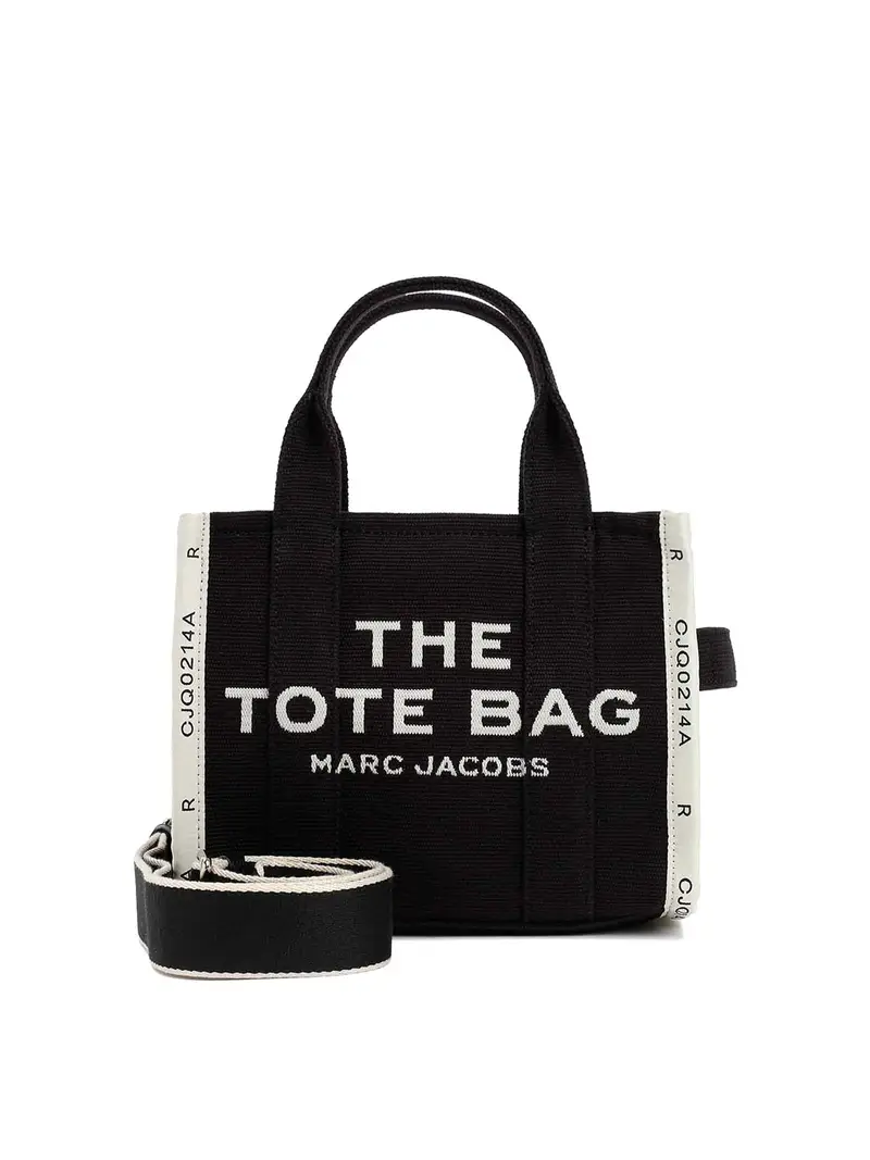 La piccola borsa tote Nero