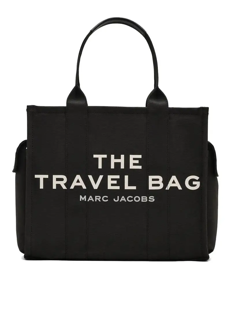 La tote borse da viaggio in tela Nero
