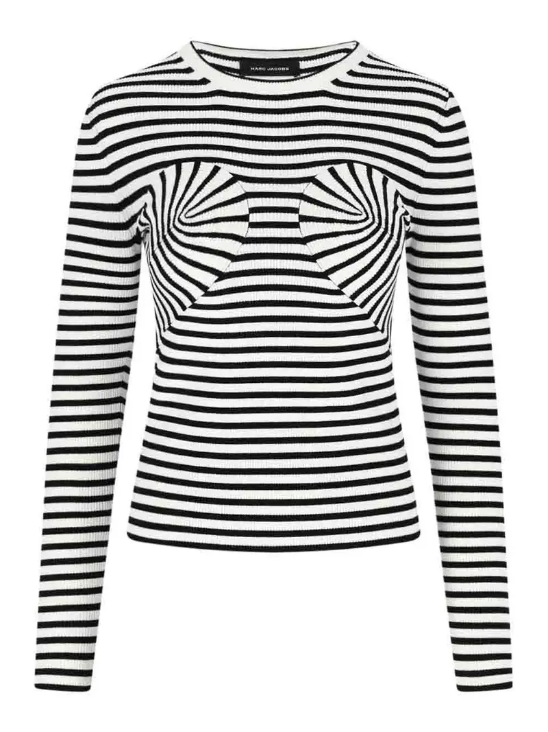 Maglia A Righe Bianco