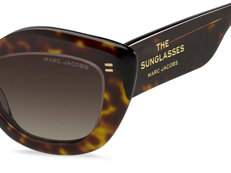 Marc Jacobs MARC 800/S AIO/HA Occhiali da sole Marrone Sfumato miniatura 3