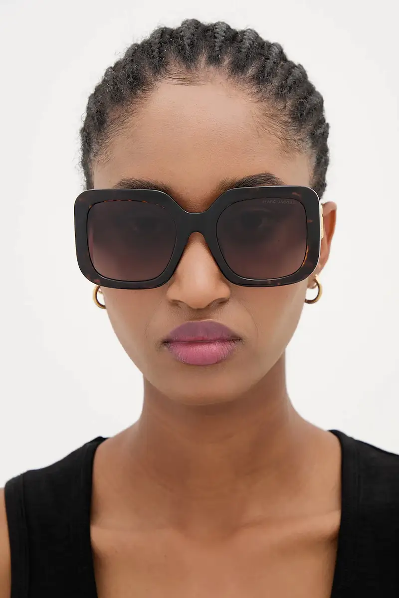 occhiali da sole colore nero MARC 647/S Marrone miniatura 5