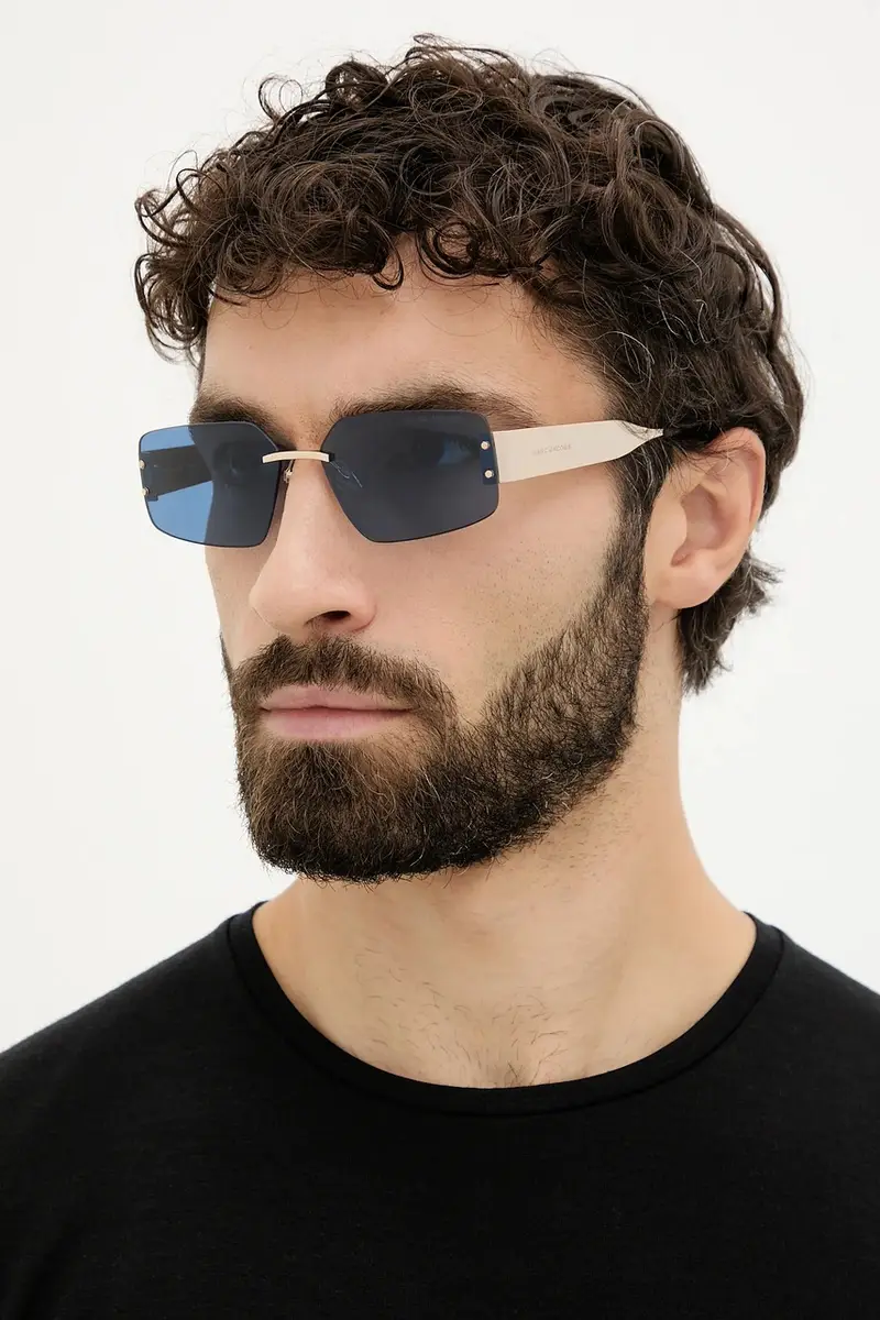 occhiali da sole colore oro MARC 875/S miniatura 2