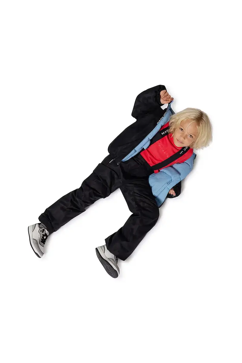 pantaloni per bambini colore nero W60658 miniatura 4