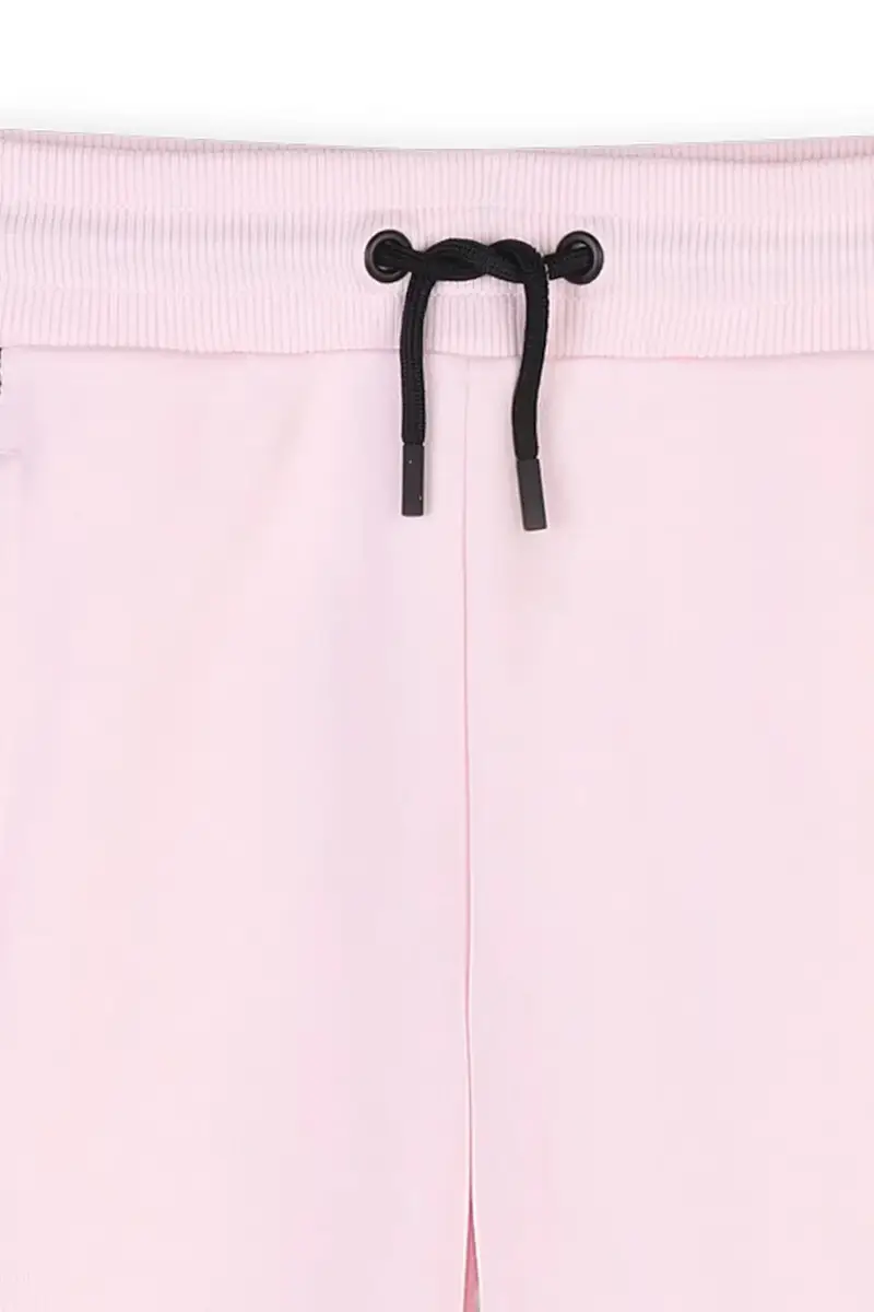 pantaloni tuta bambino/a colore rosa con applicazione W60469 miniatura 3