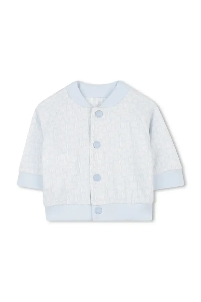 set di cotone reversibile per neonati colore blu W60660 miniatura 4