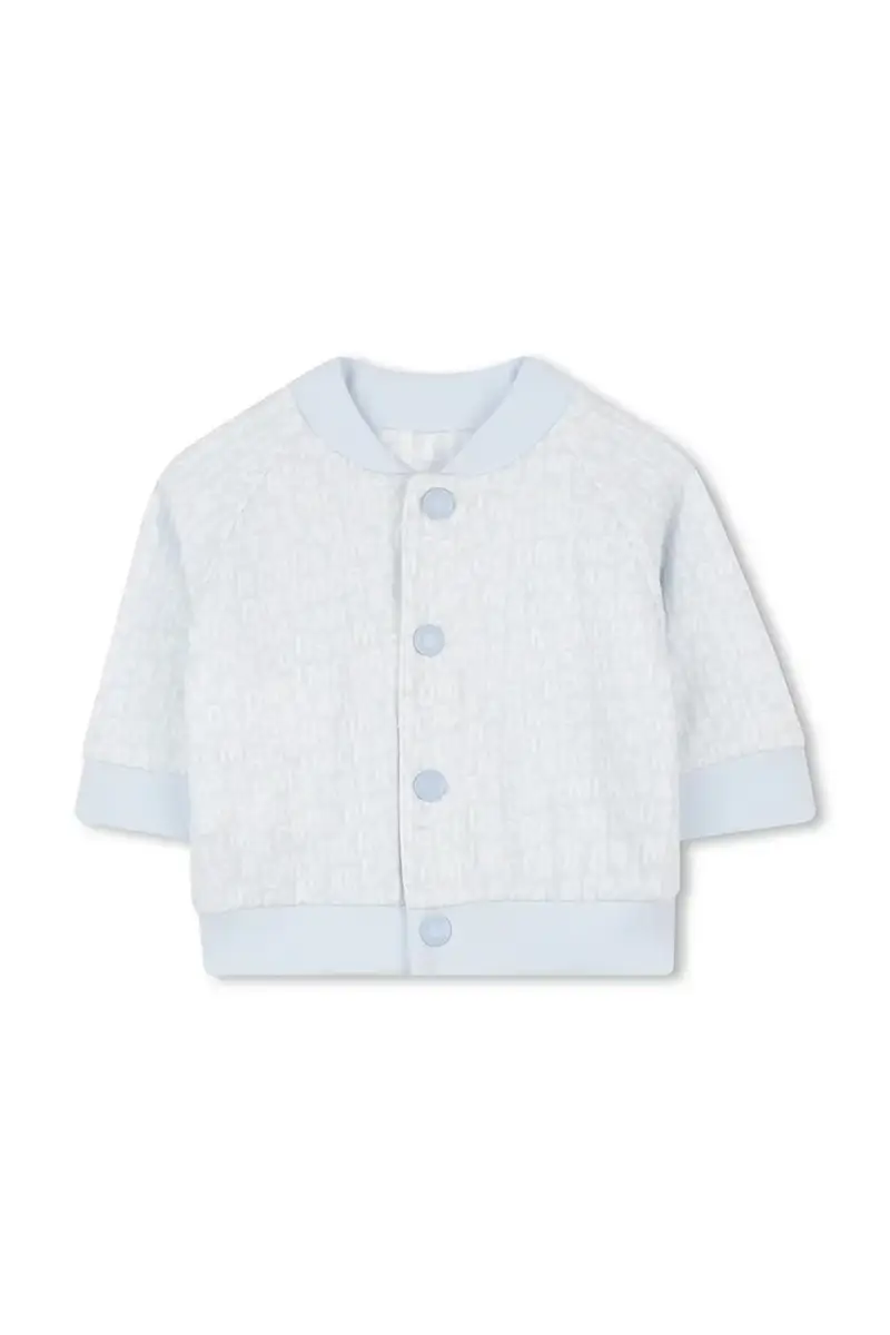 set di cotone reversibile per neonati colore blu W60660 miniatura 4