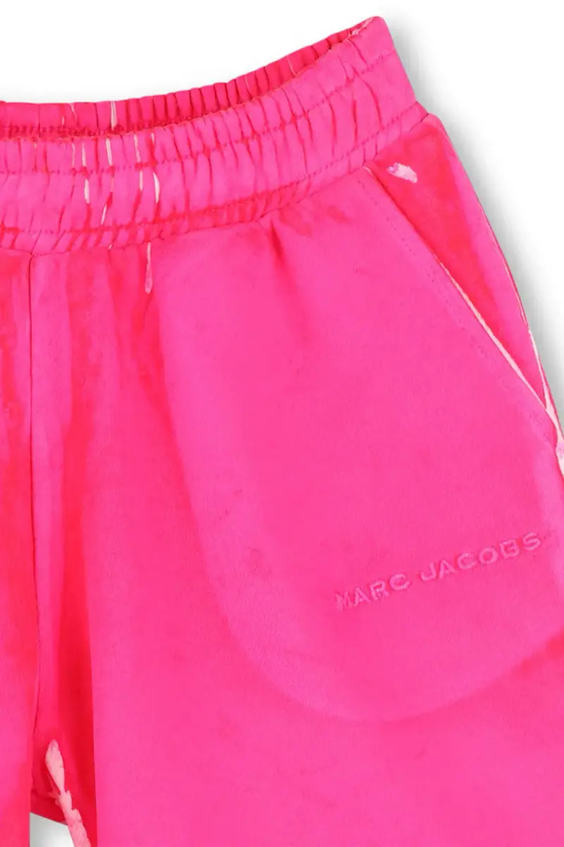 shorts di lana bambino/a colore rosa W60478 miniatura 3