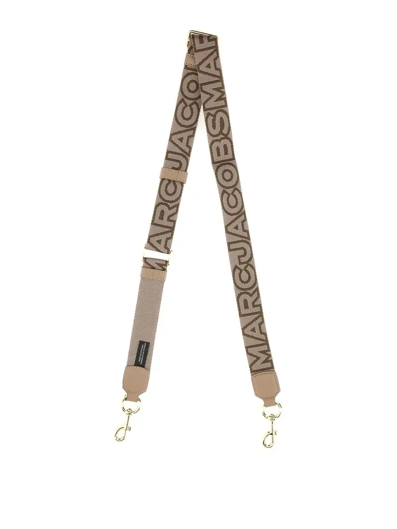 Tracolla logata Beige