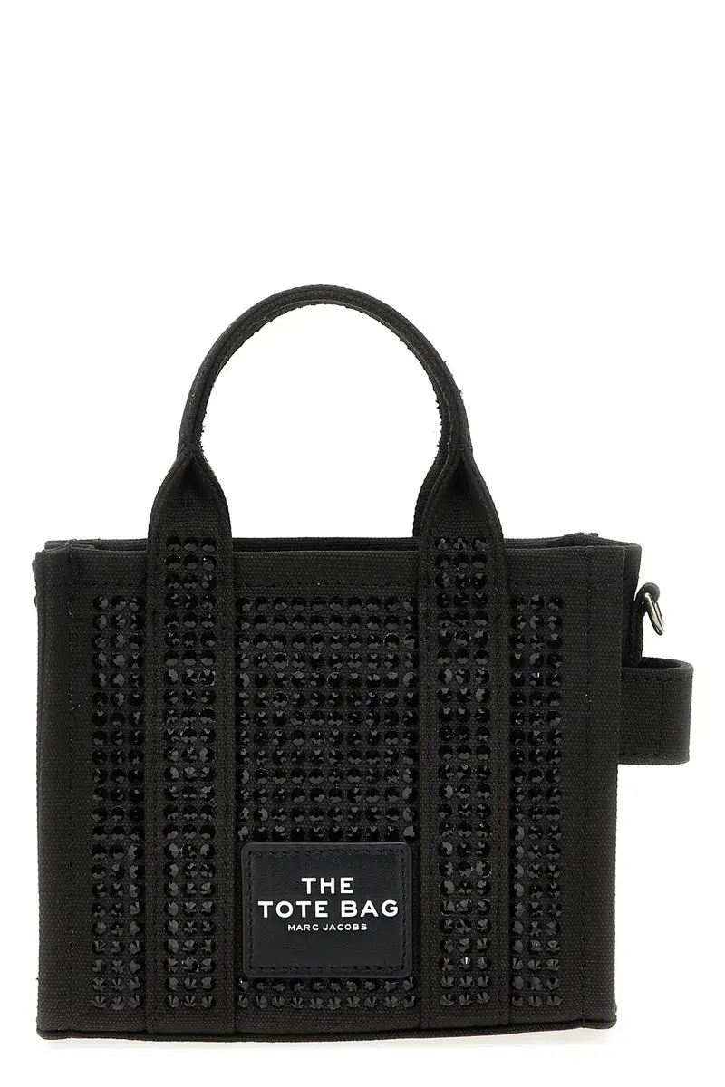 Tracolla The Crystal Canvas Crossbody Tote Nero