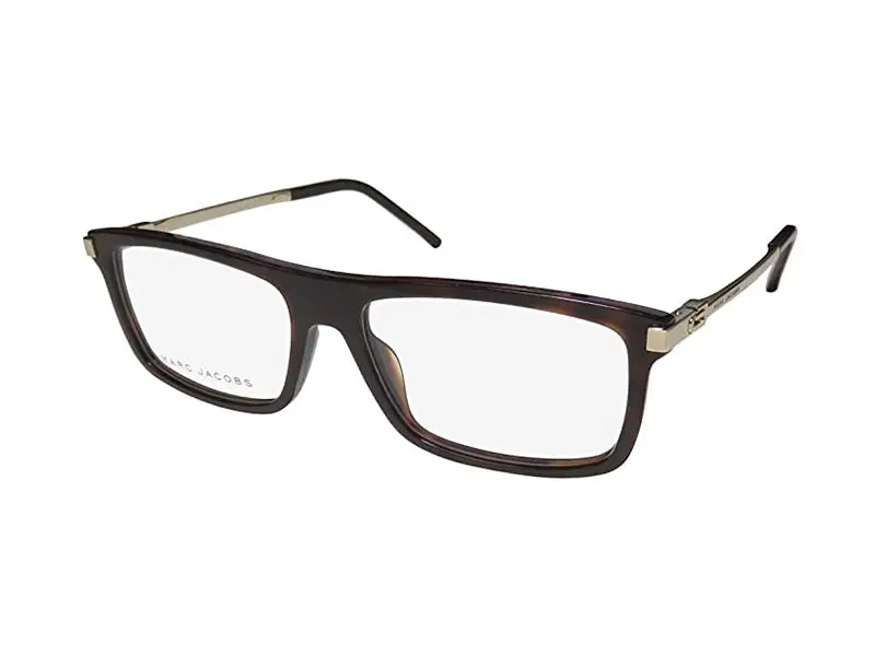 Marc Jacobs Uomo Marc 142 QUM Montature da vista Acetato Havana  Squadrata