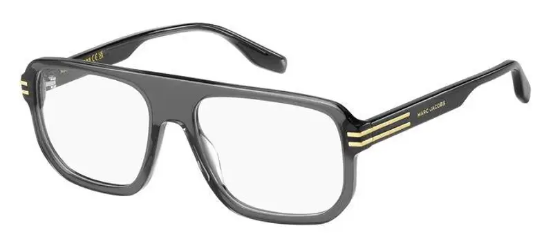 Marc Jacobs Uomo MARC 682 FT3 Montature da vista Acetato Grigio  Squadrata