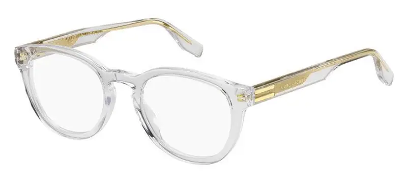 Marc Jacobs Uomo MARC 721 900 Montature da vista Acetato Cristallo  Rotonda