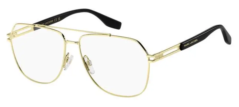 Marc Jacobs Uomo MARC 751 RHL Montature da vista Acciaio Oro  Pilot