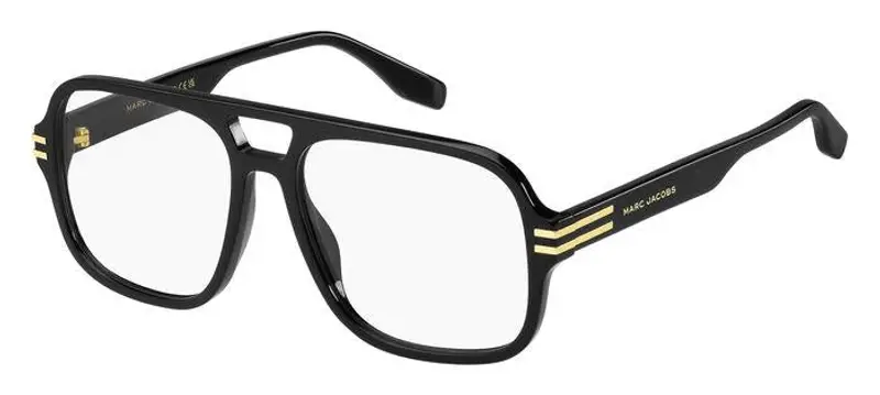 Marc Jacobs Uomo MARC 755 807 Montature da vista Acetato Nero  Squadrata