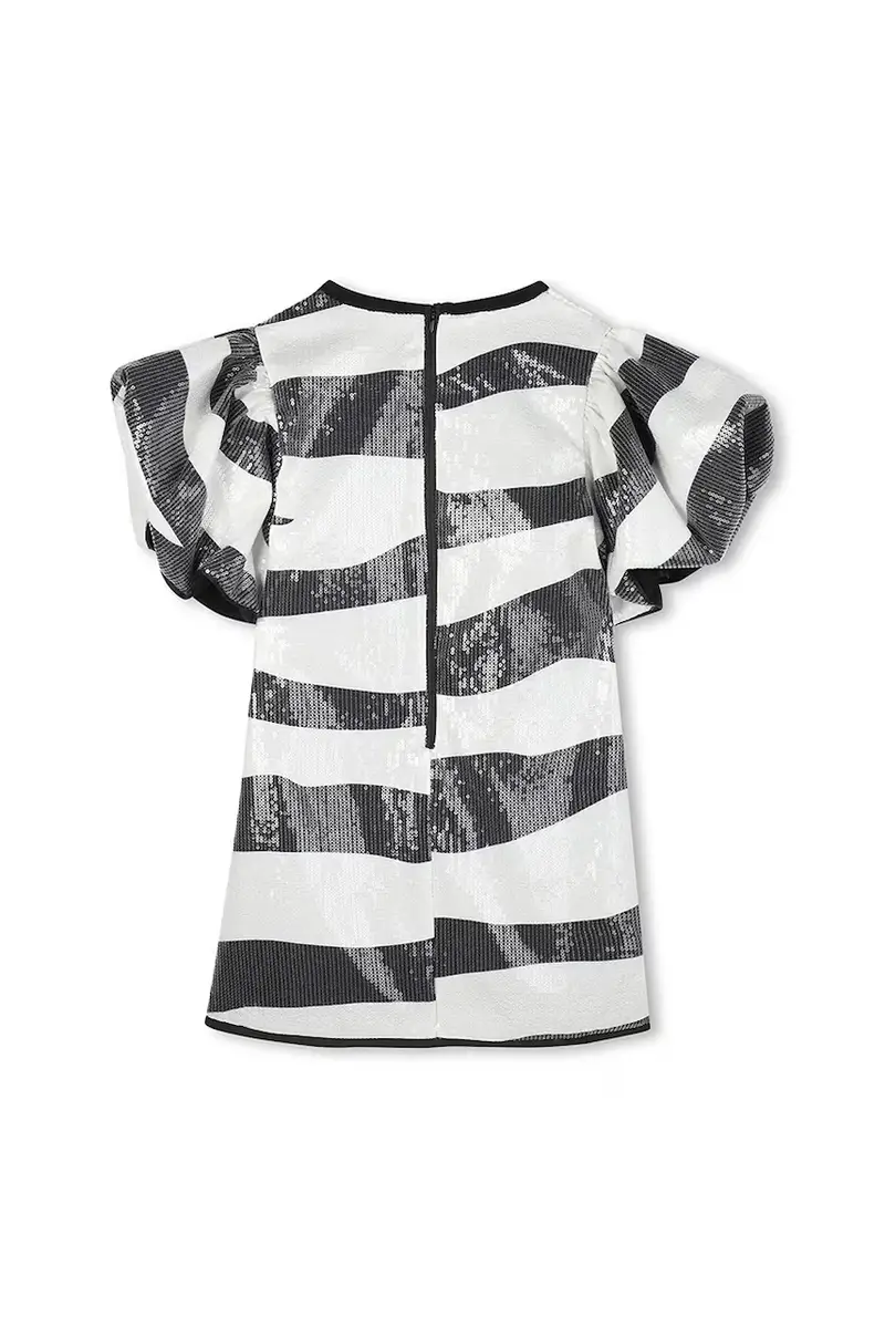 vestito bambina colore nero W60601 miniatura 3