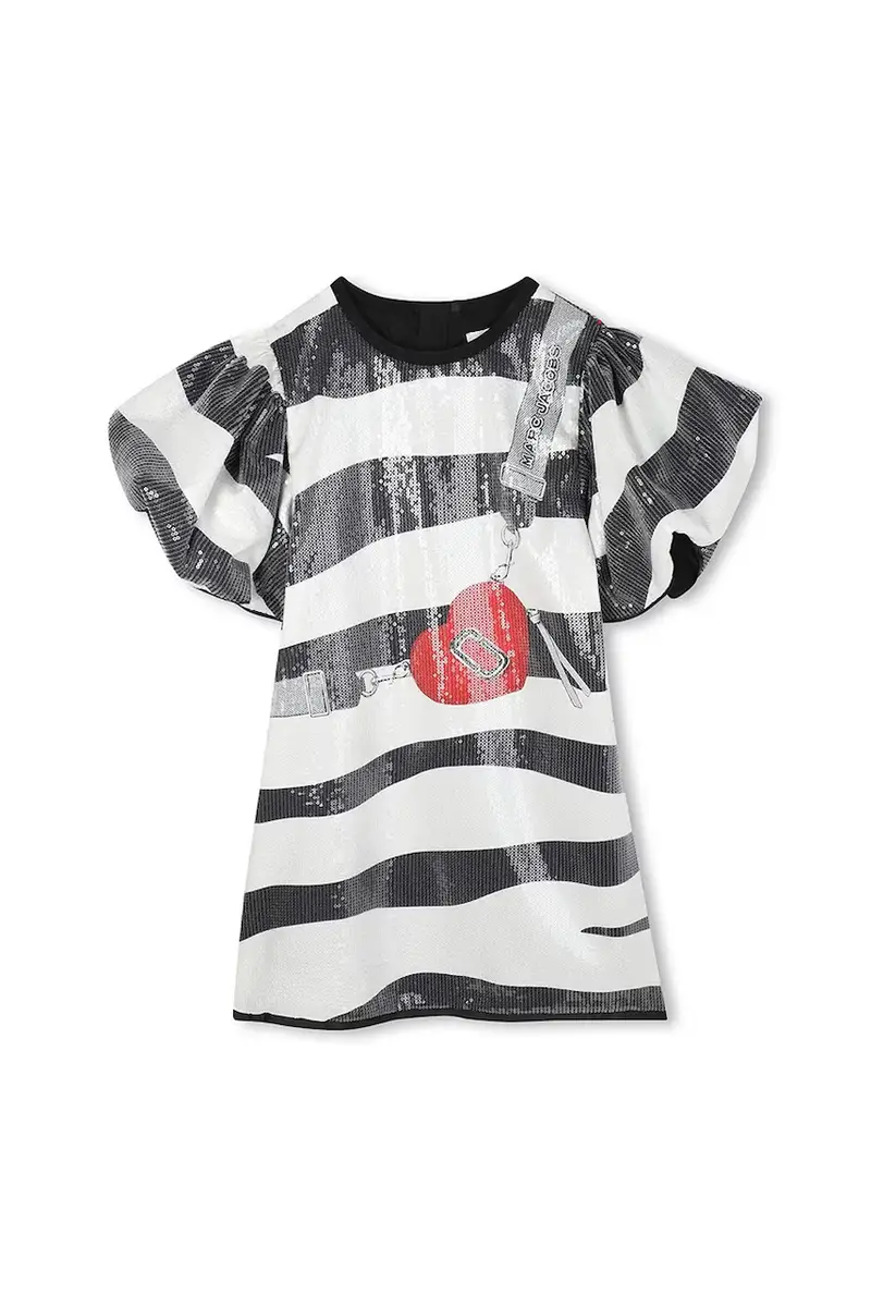 vestito bambina colore nero W60601 miniatura 2