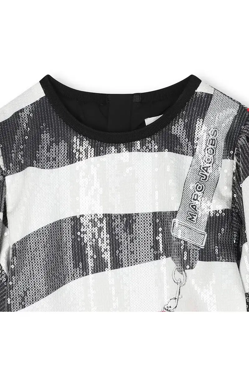 vestito bambina colore nero W60601 miniatura 4