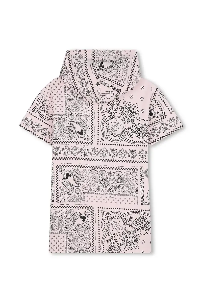 vestito bambina colore rosa W60613 miniatura 3