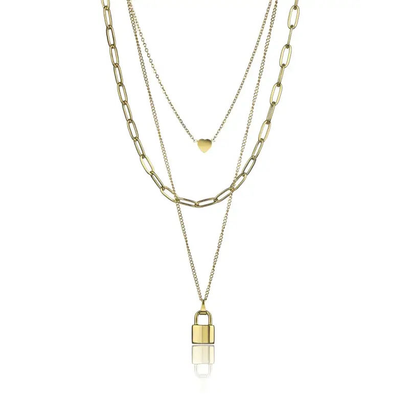 Collana in acciaio inox donna Marc Lauder Casoli