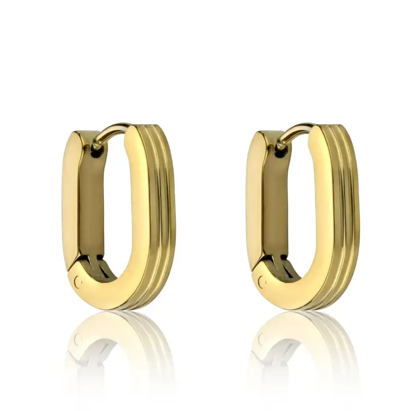 Orecchini in acciaio inox donna Marc Lauder Gaeta