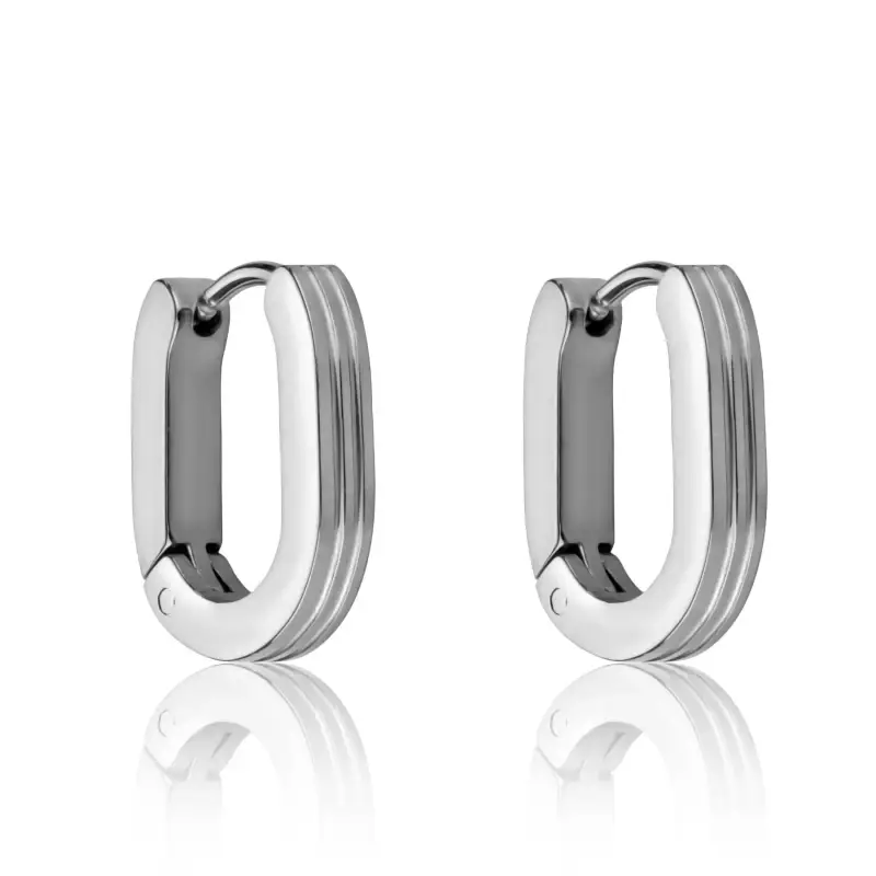 Orecchini in acciaio inox donna Marc Lauder Gaeta