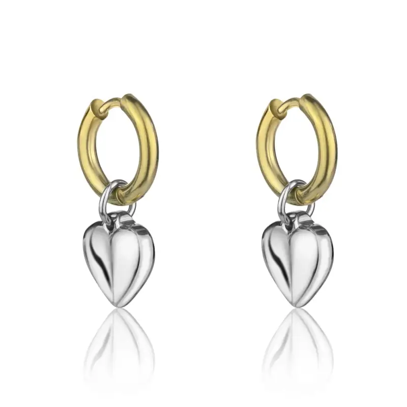 Orecchini in acciaio inox donna Marc Lauder Viterbo