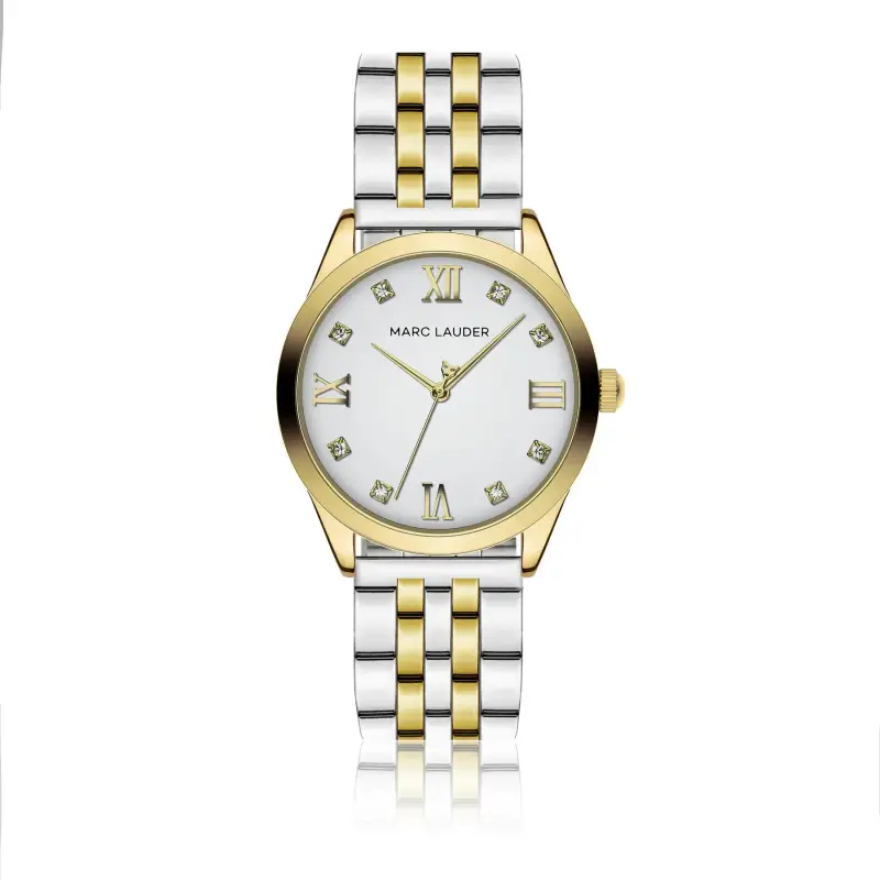 Orologio in acciaio inossidabile da donna Marc Lauder Porto