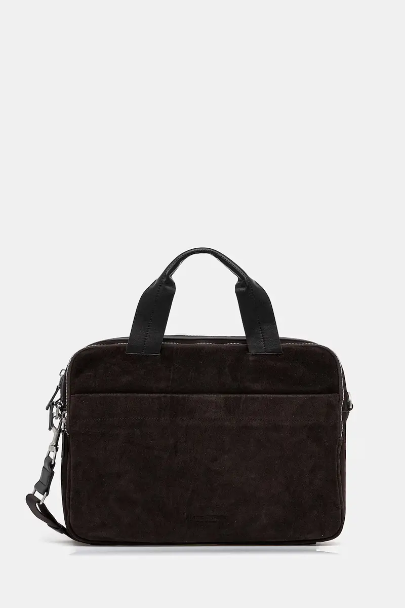 borsa in pelle scamosciata colore marrone 5000007751