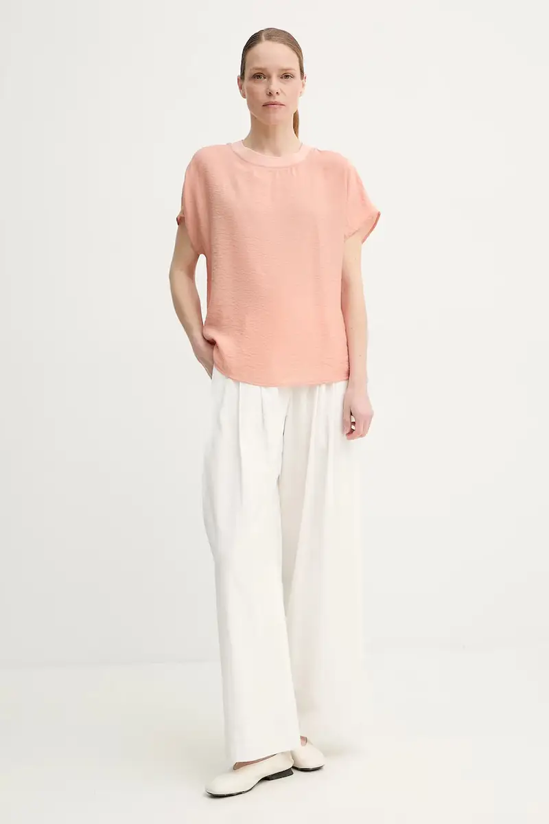 camicetta donna colore arancione 503111841007 miniatura 2