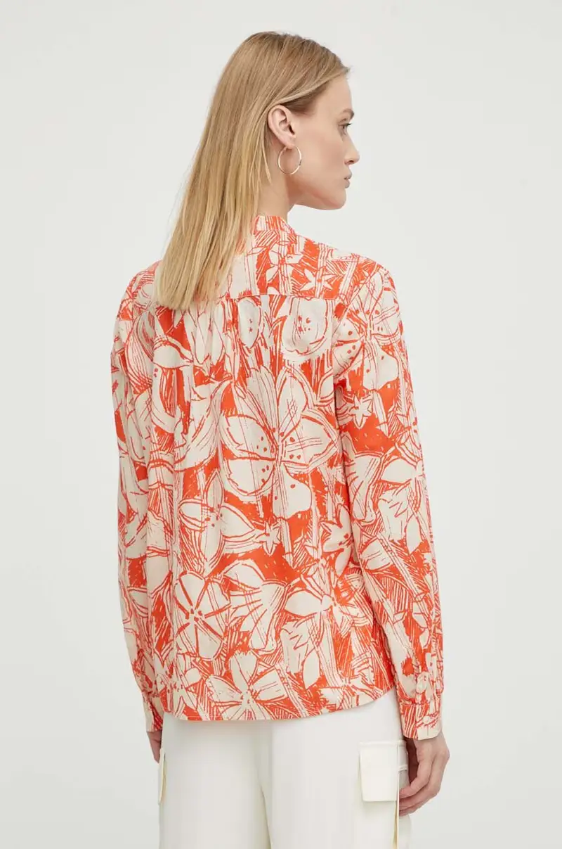 camicetta in cotone donna Multicolore miniatura 3