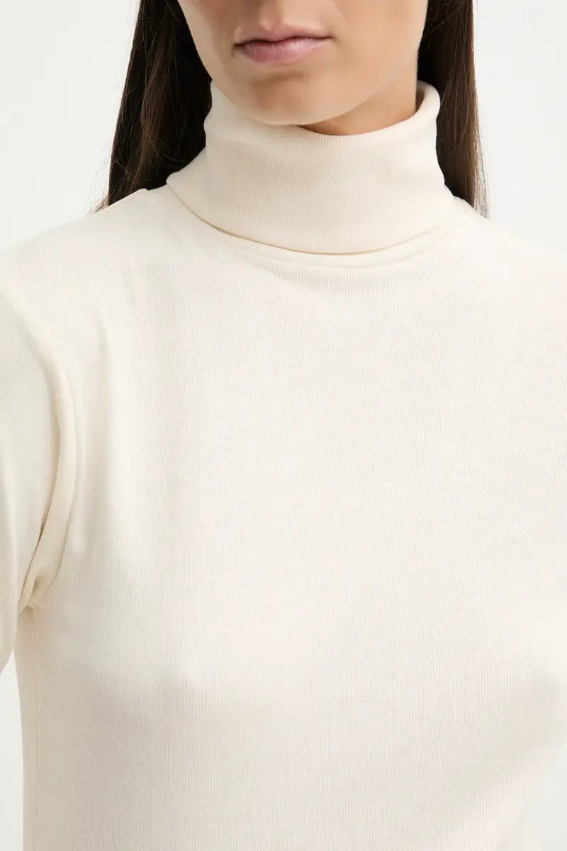 camicia a maniche lunghe colore beige 5000007490 miniatura 5