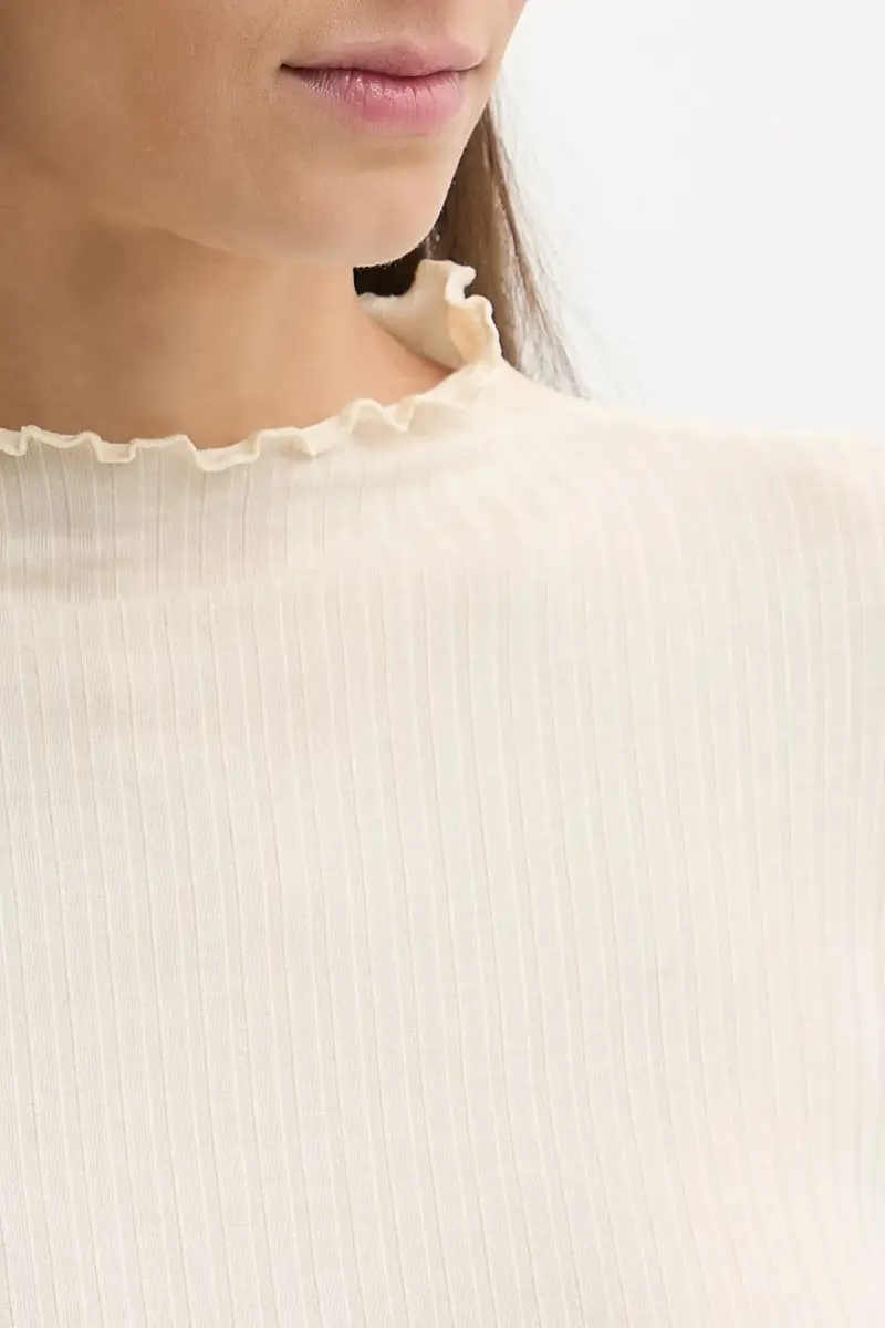 camicia a maniche lunghe colore beige 5000007536 miniatura 5