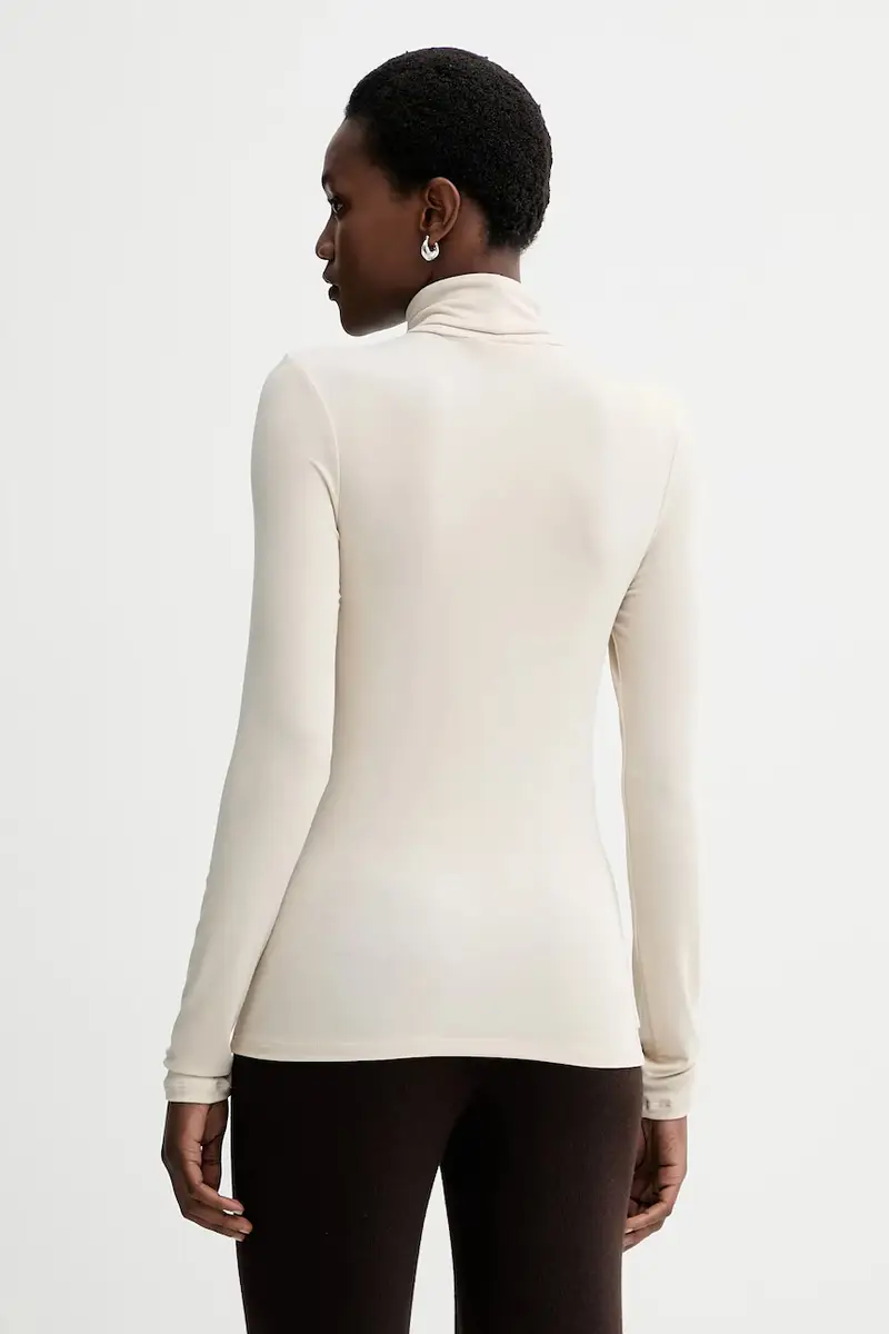 camicia a maniche lunghe colore beige 509215752177 miniatura 3