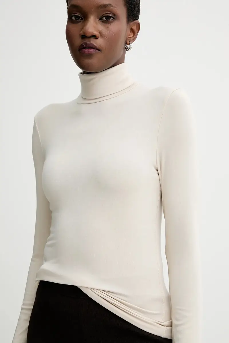 camicia a maniche lunghe colore beige 509215752177 miniatura 4