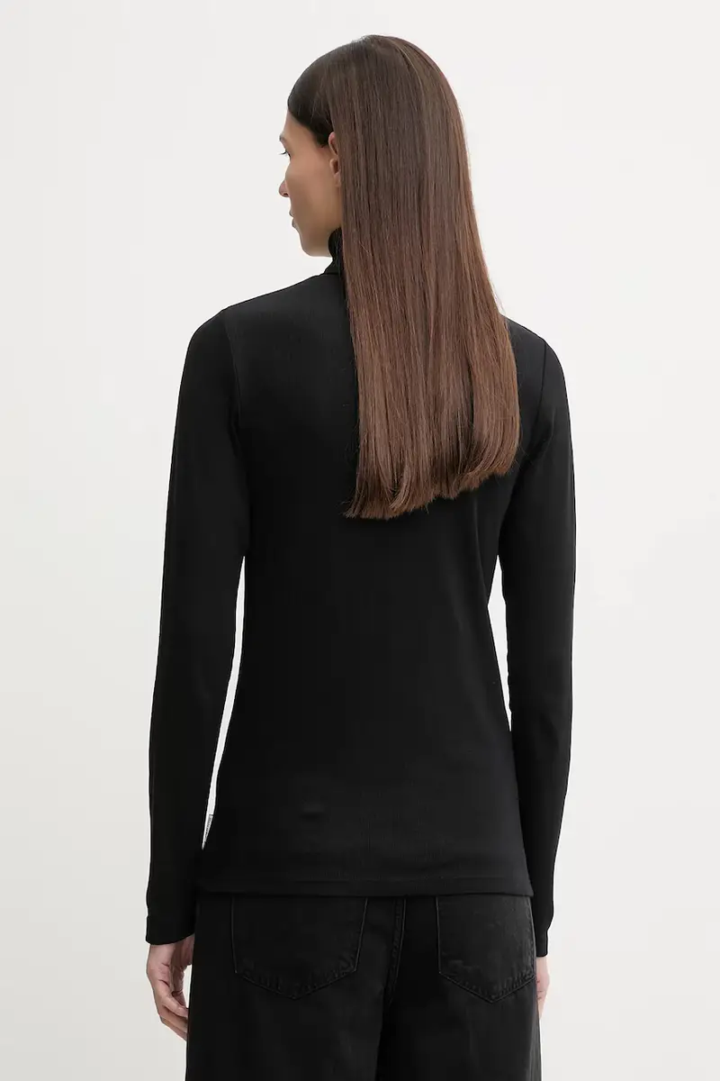 camicia a maniche lunghe colore nero 5000007490 miniatura 3