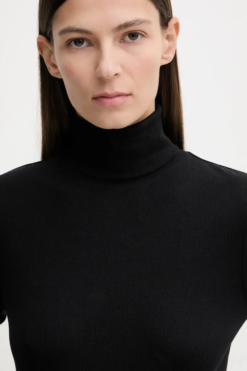 camicia a maniche lunghe colore nero 5000007490 miniatura 4