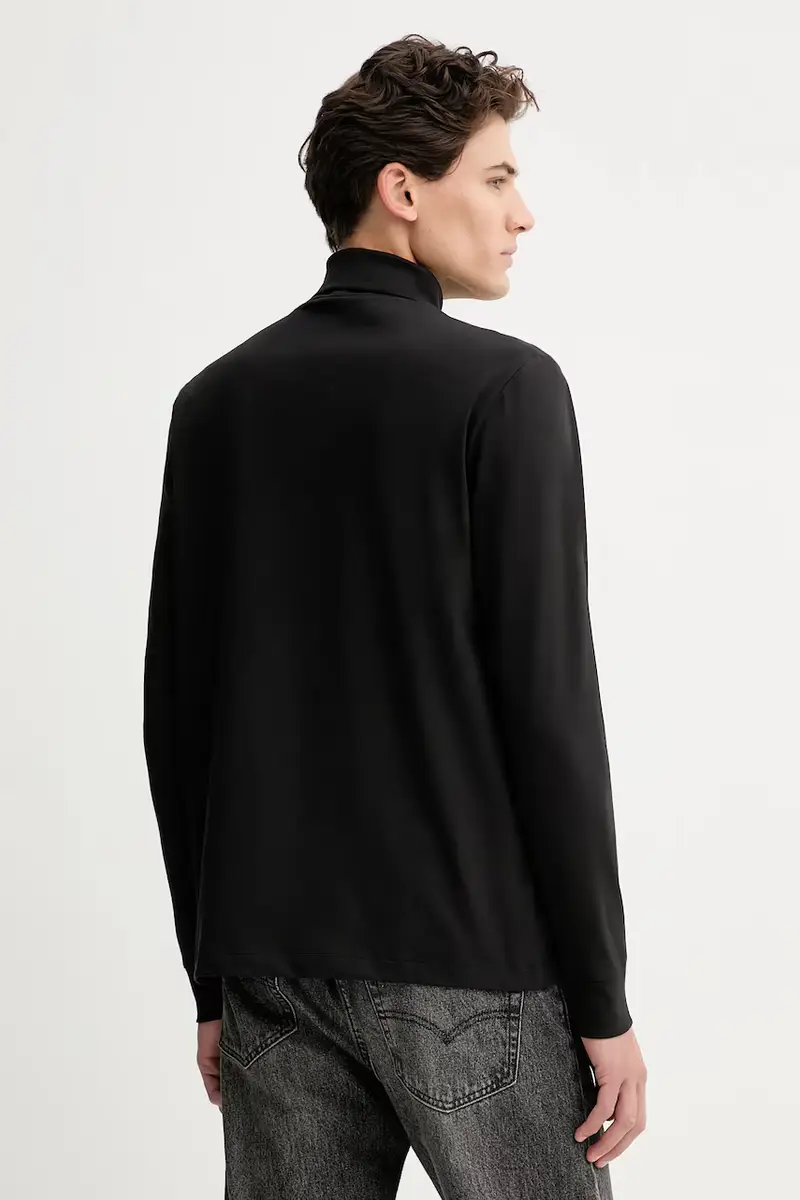 camicia a maniche lunghe colore nero 5000007921 miniatura 3