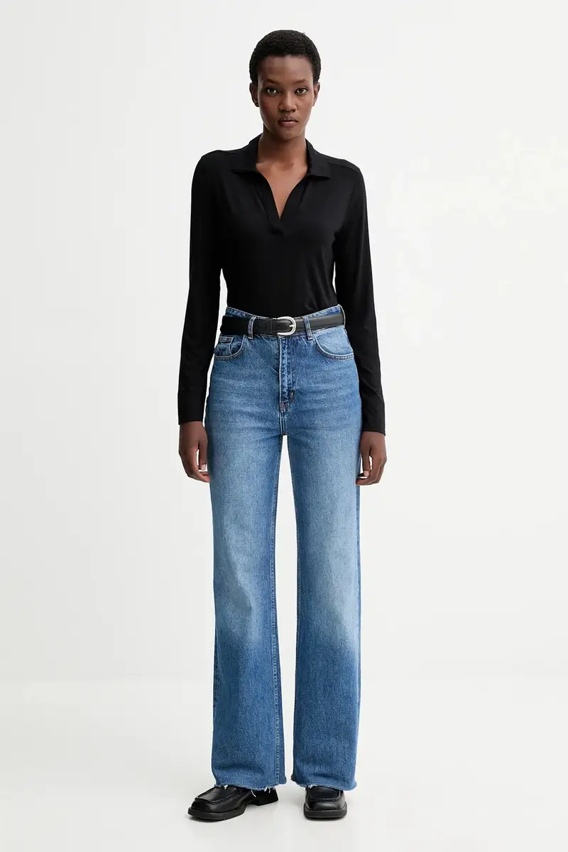 camicia a maniche lunghe colore nero 510214952227 miniatura 2