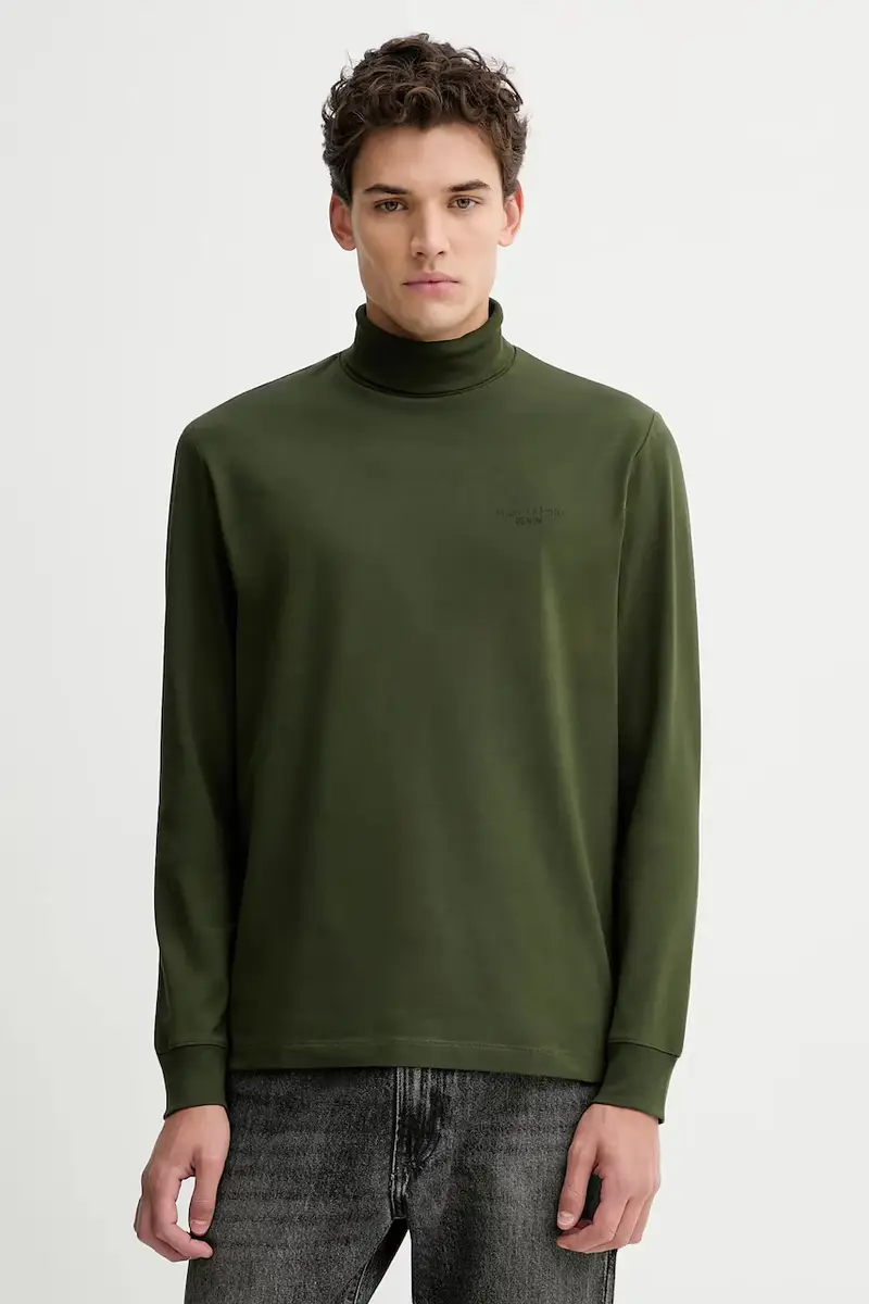 camicia a maniche lunghe colore verde 5000007921