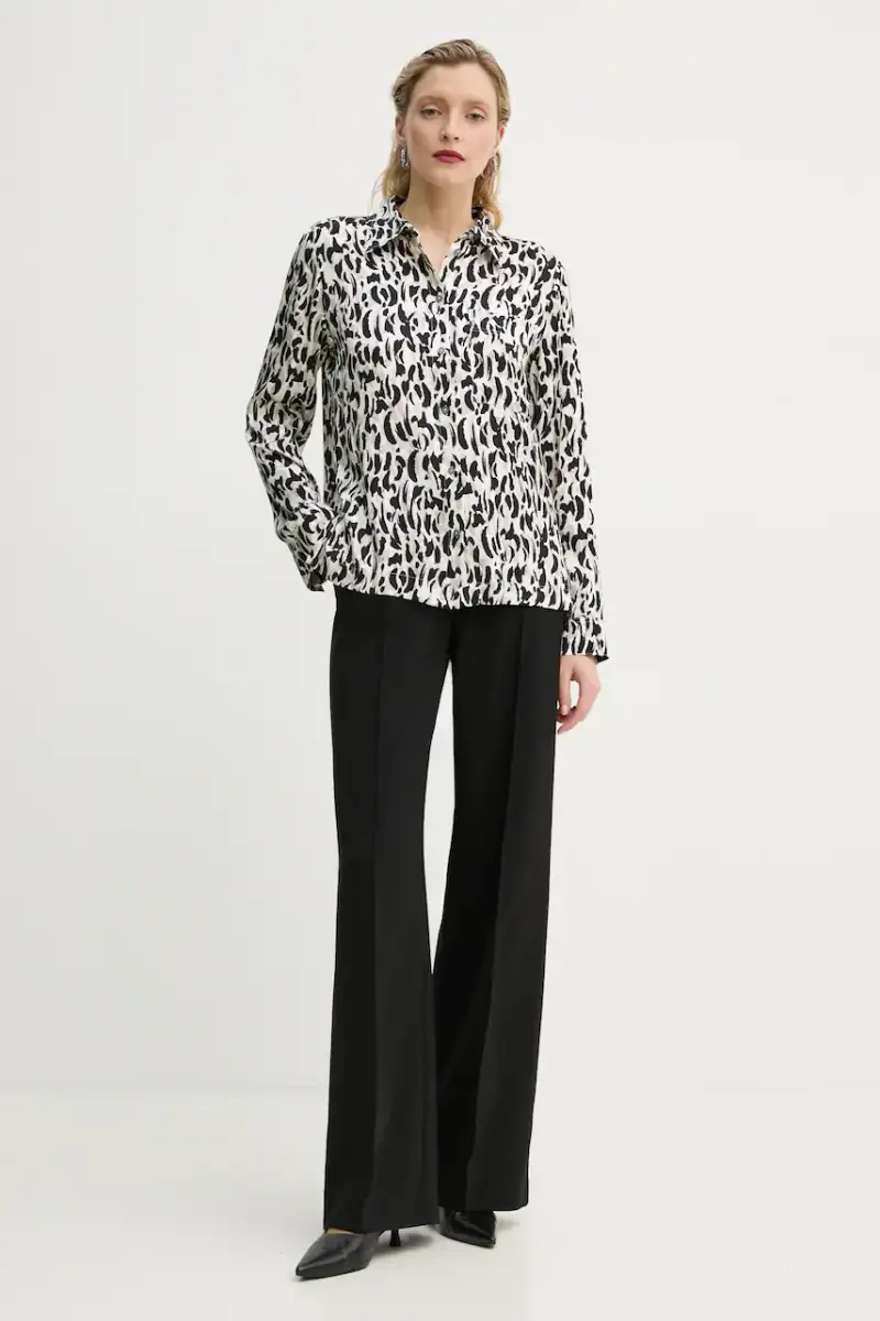 camicia donna colore beige 410109942273 miniatura 2