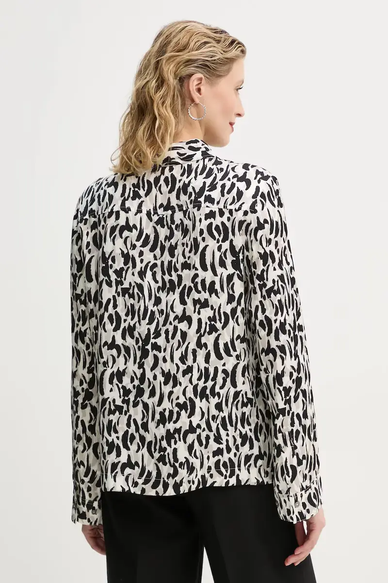 camicia donna colore beige 410109942273 miniatura 3