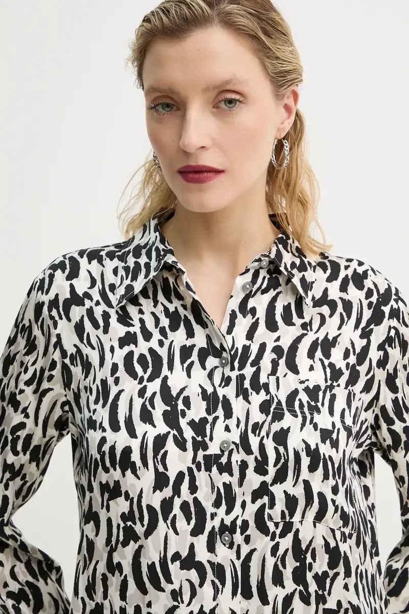 camicia donna colore beige 410109942273 miniatura 4